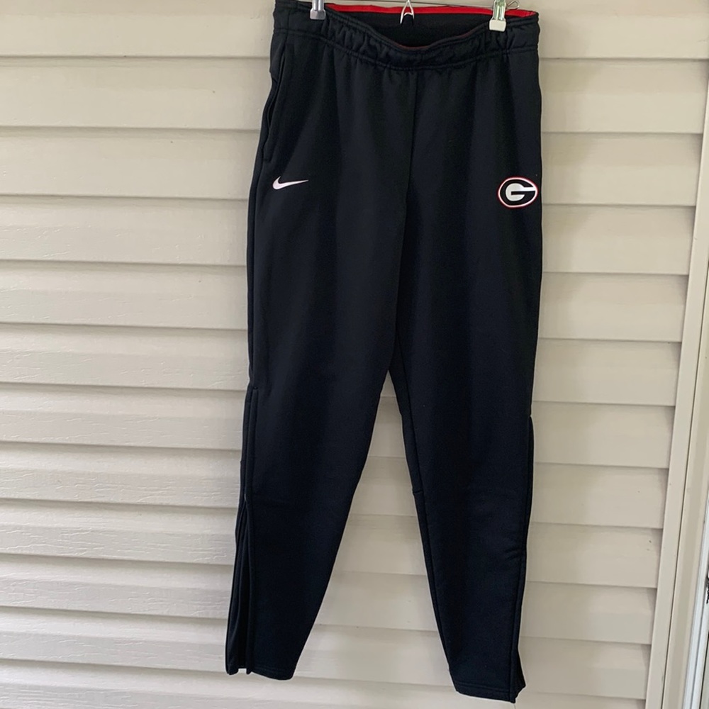 Cozy UGA Nike dry-fit track pants